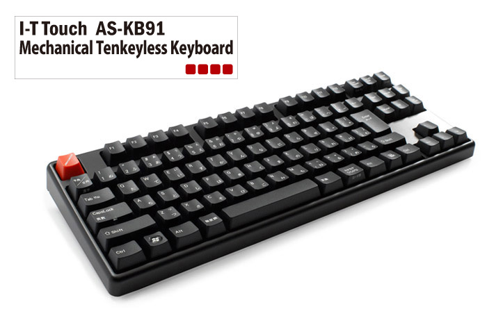Cherry MX 黒軸 メカニカルキーボード AS-KB91L