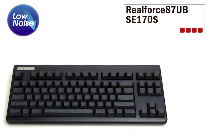PC周辺機器Realforce 87UB(US配列、テンキーレス、変荷重）SE07/17T0