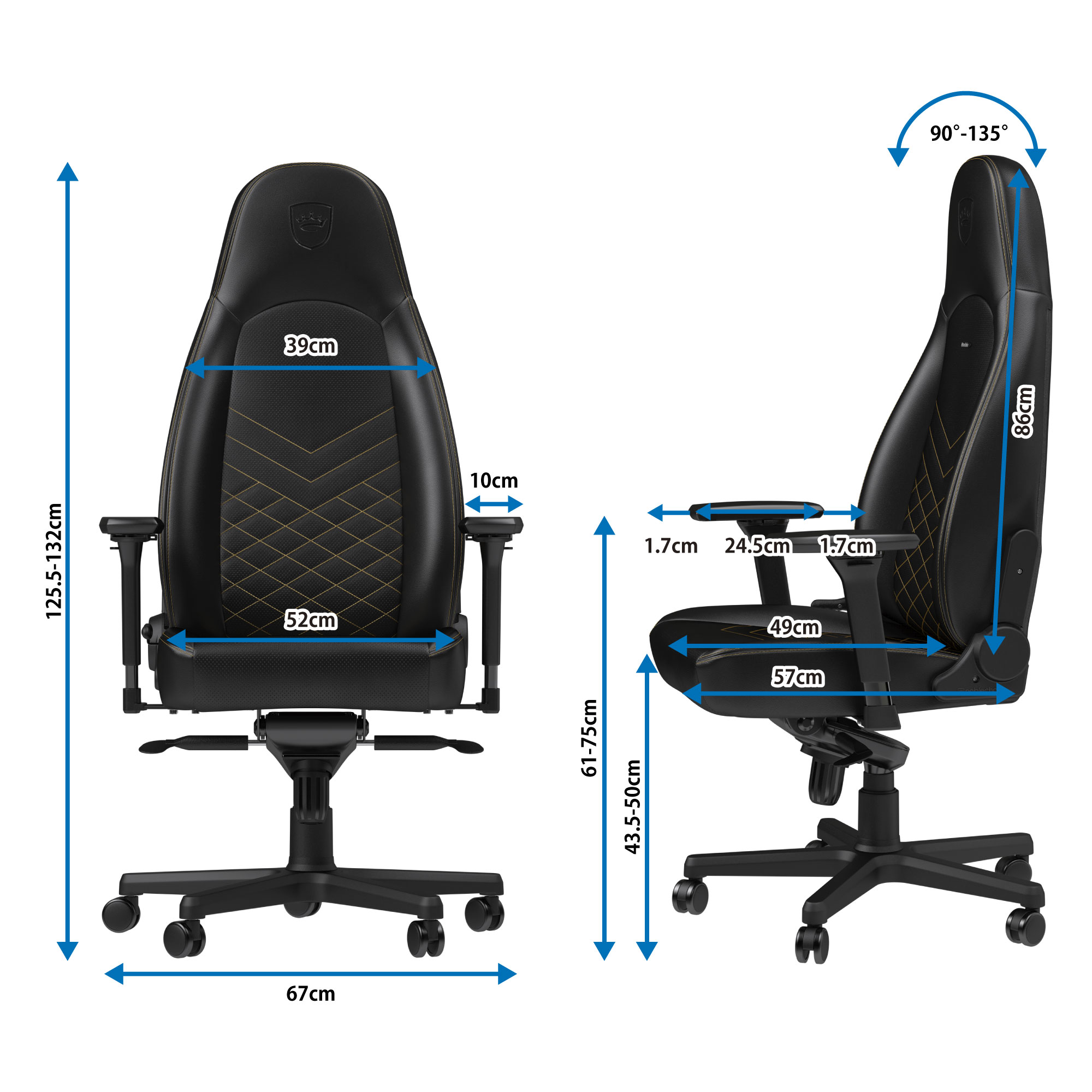 noblechairs ICON - ゲーミングチェア - 株式会社アーキサイト