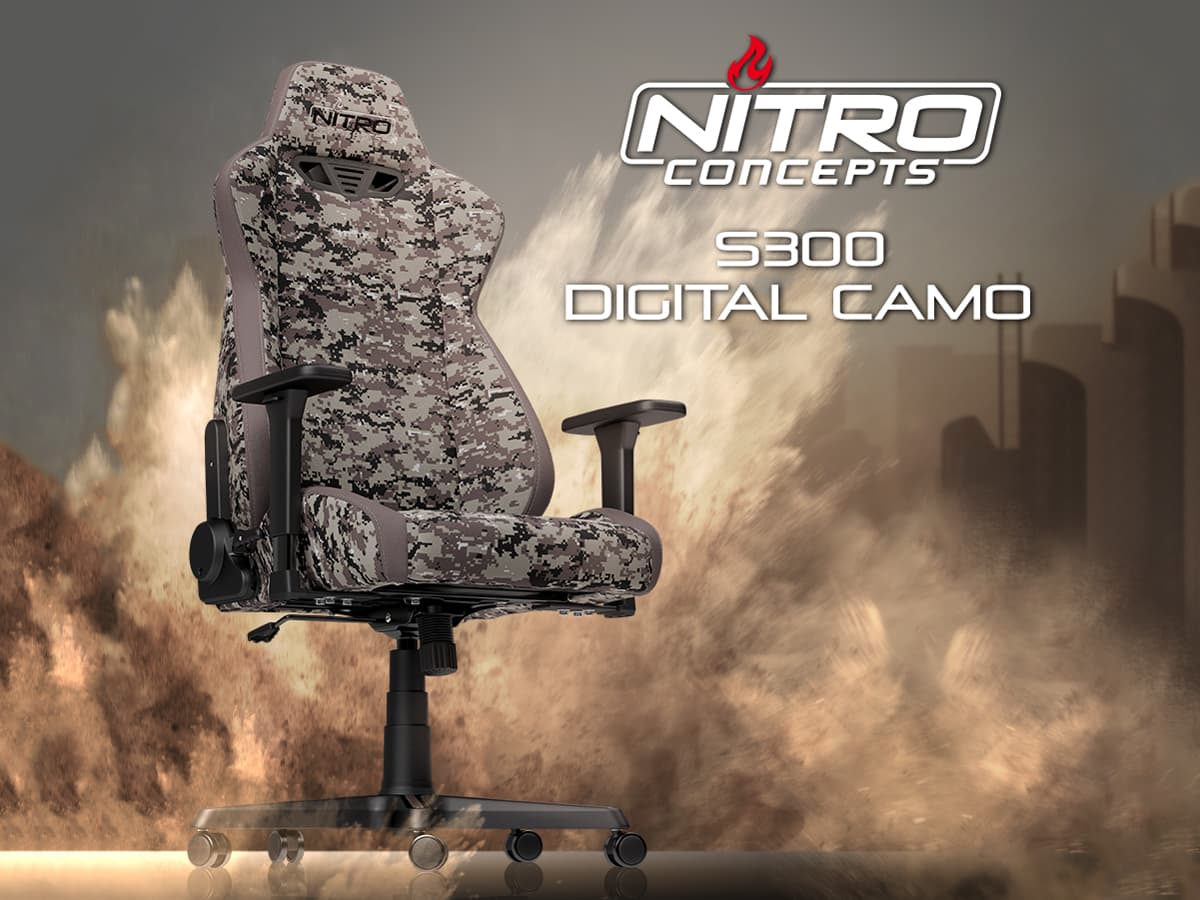 Nitro Concepts S300 - Digital Camo - 株式会社アーキサイト