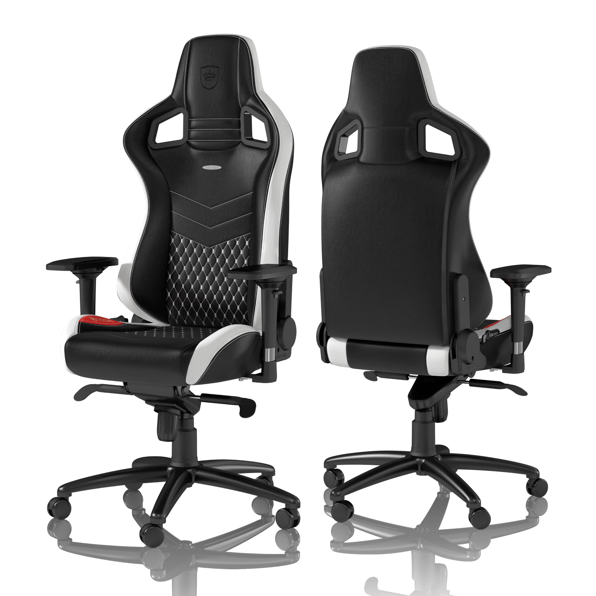 noblechairs EPIC   Real Leather   ゲーミングチェア   株式