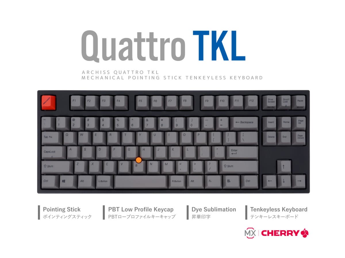 Quattro Tkl 英語配列 株式会社アーキサイト