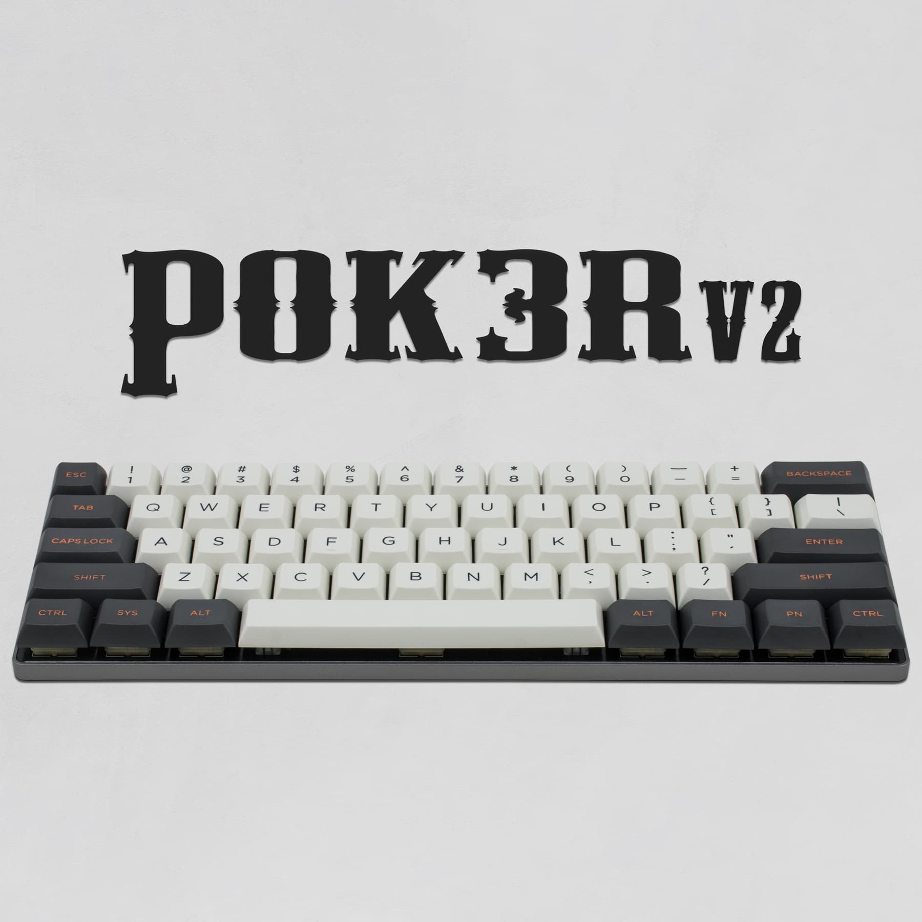 Vortex Pok3r V2 60% キーボード-