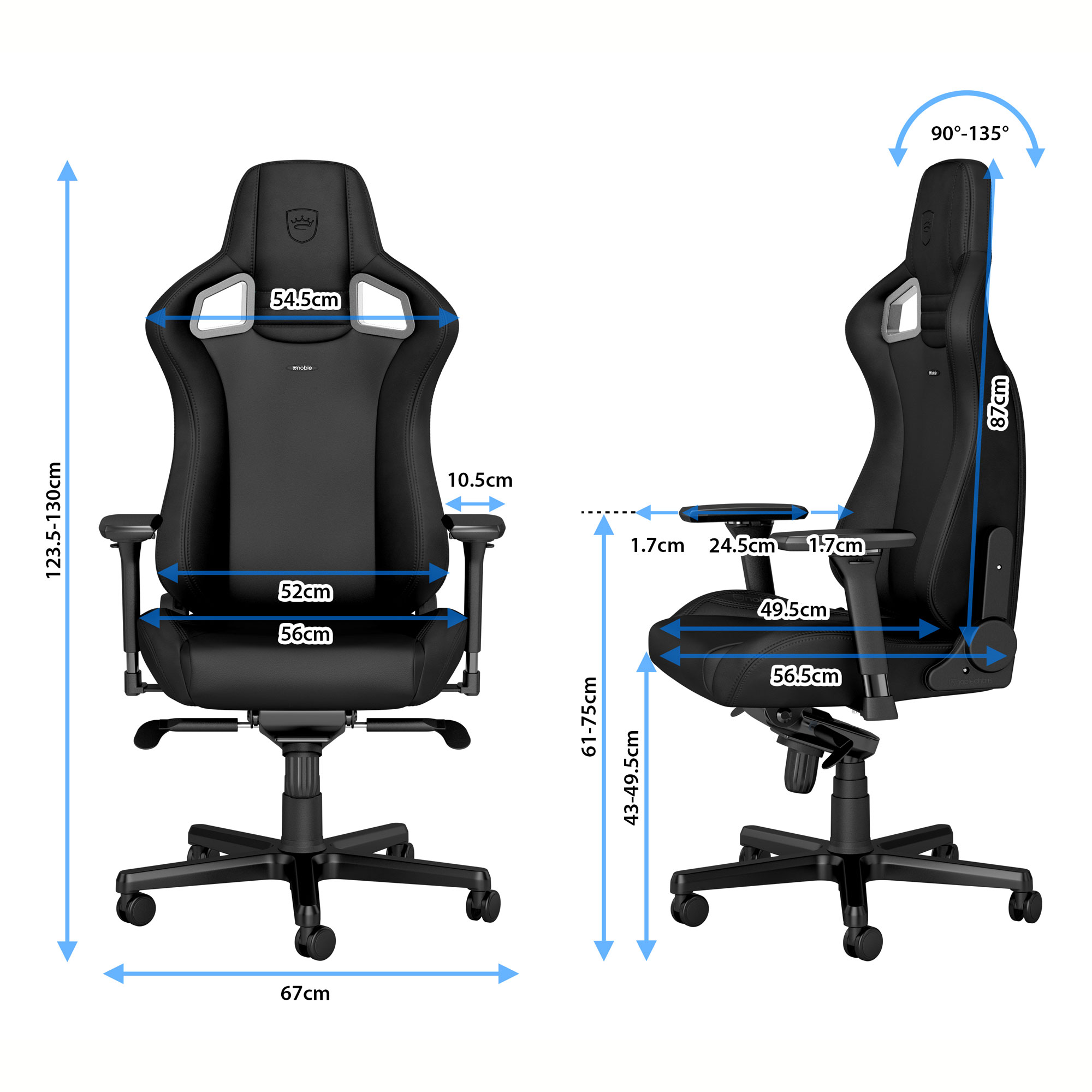 Noblechairs  EPIC BLACK EDITION ノーブルチェアノーブルチェア