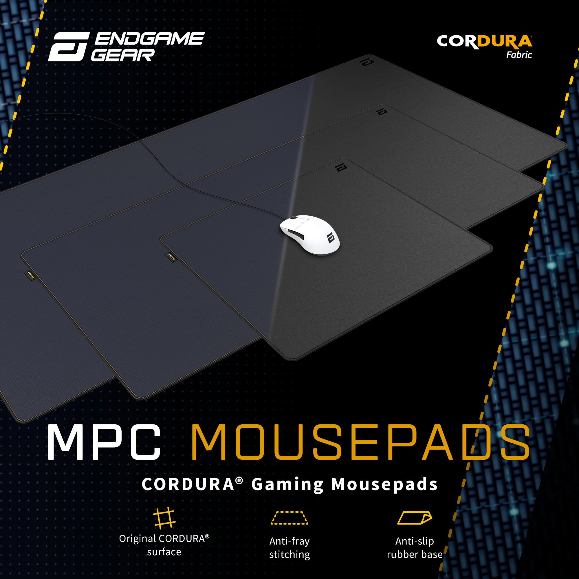 MPC CORDURA ゲーミングマウスパッド - Endgame Gear - 株式会社アーキ