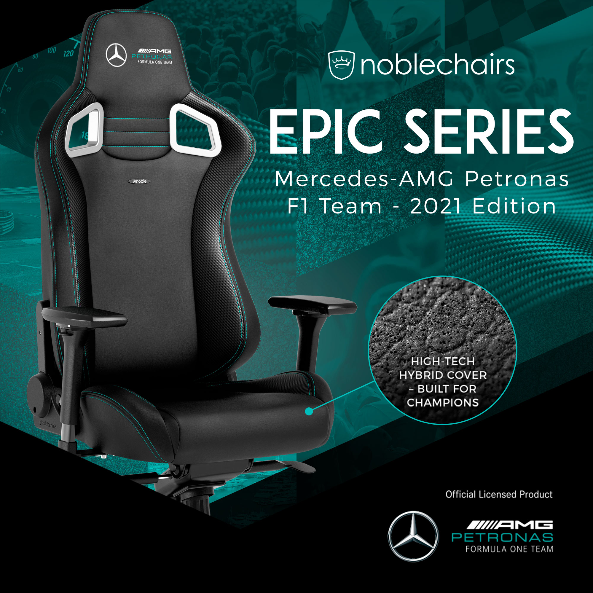 noblechairs EPIC - Mercedes-AMG Petronas Formula One Team - 2021 