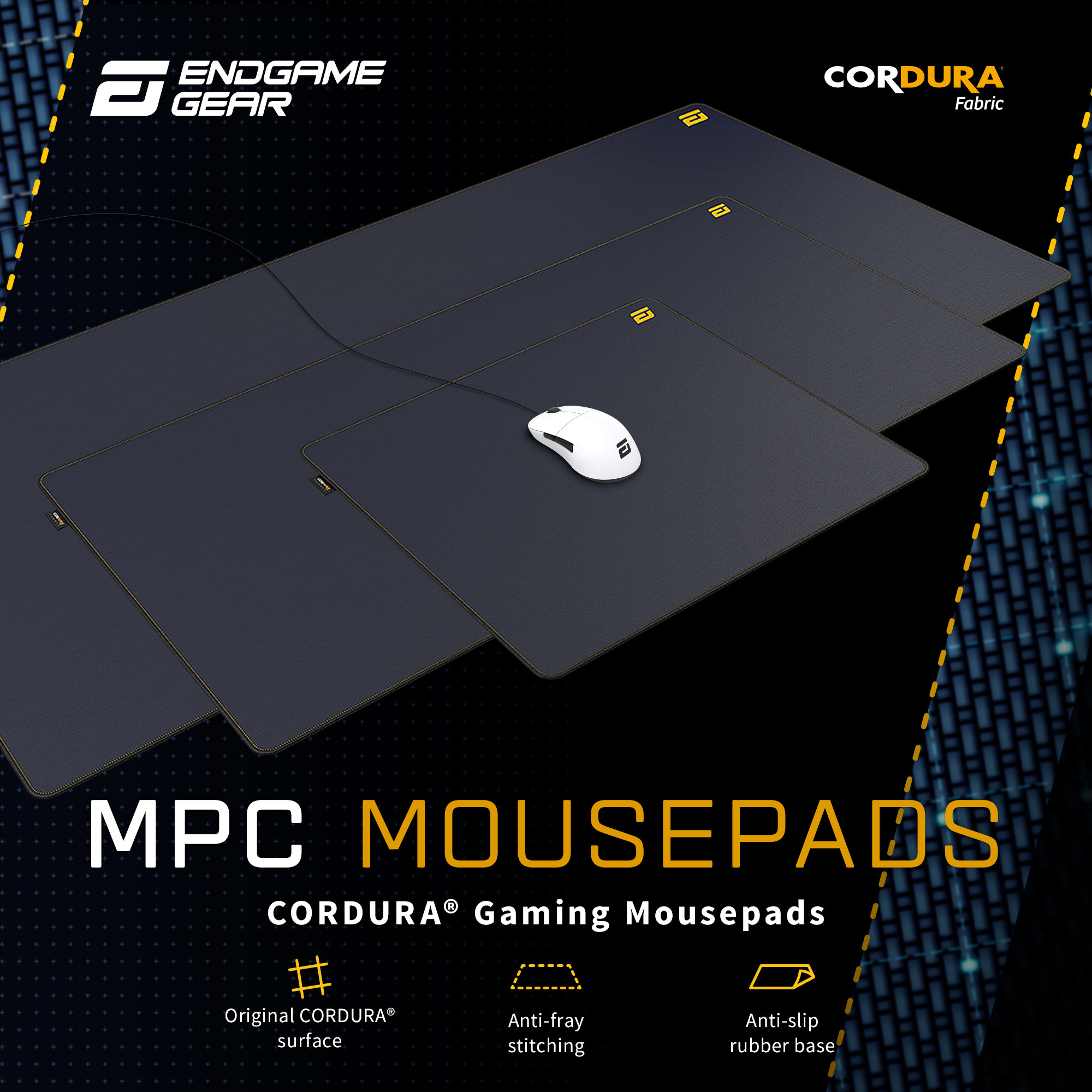 MPC CORDURA ゲーミングマウスパッド - Endgame Gear - 株式会社アーキ