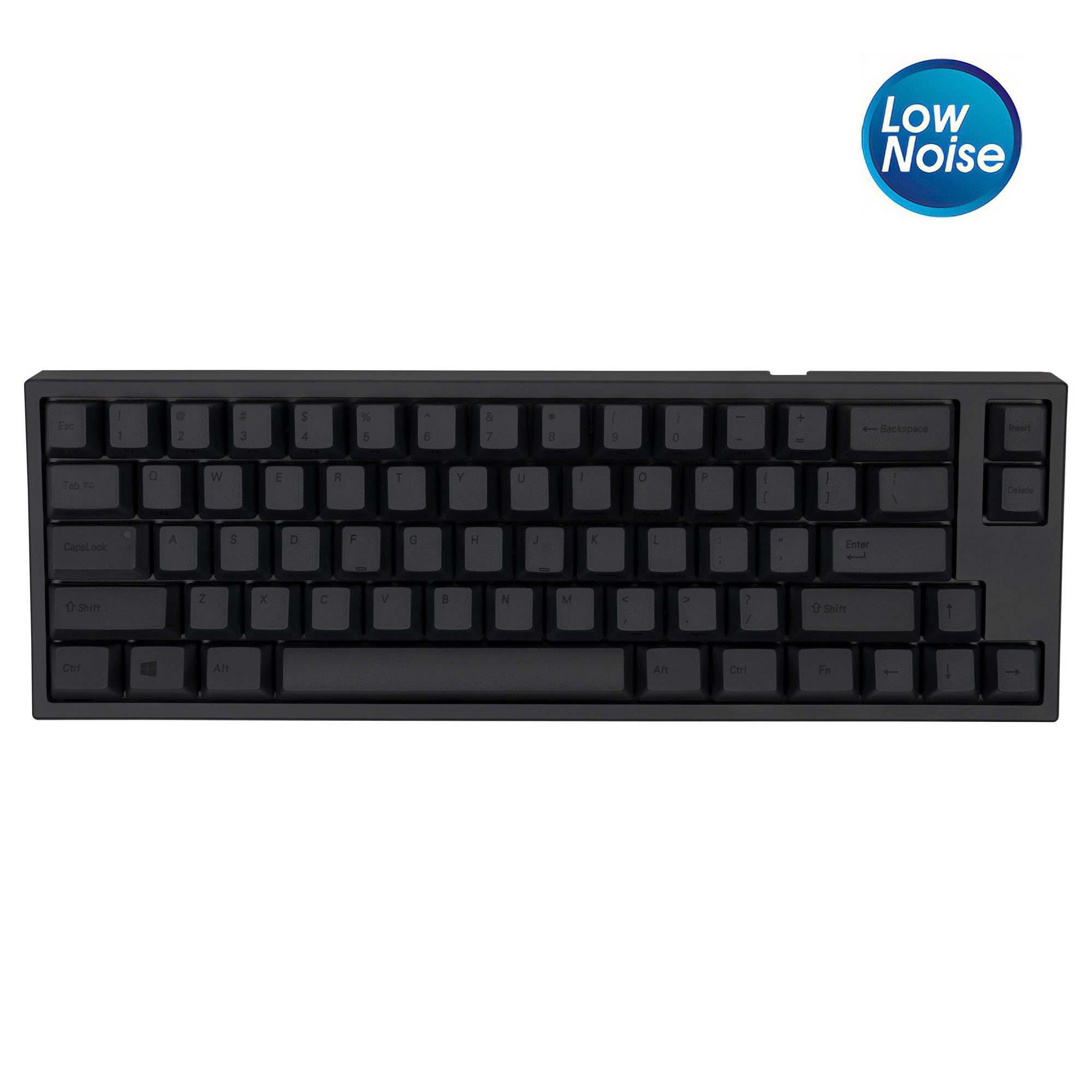 LEOPOLD FC660C 66キーキーボードサイレントタイプ ブラック黒 - PC