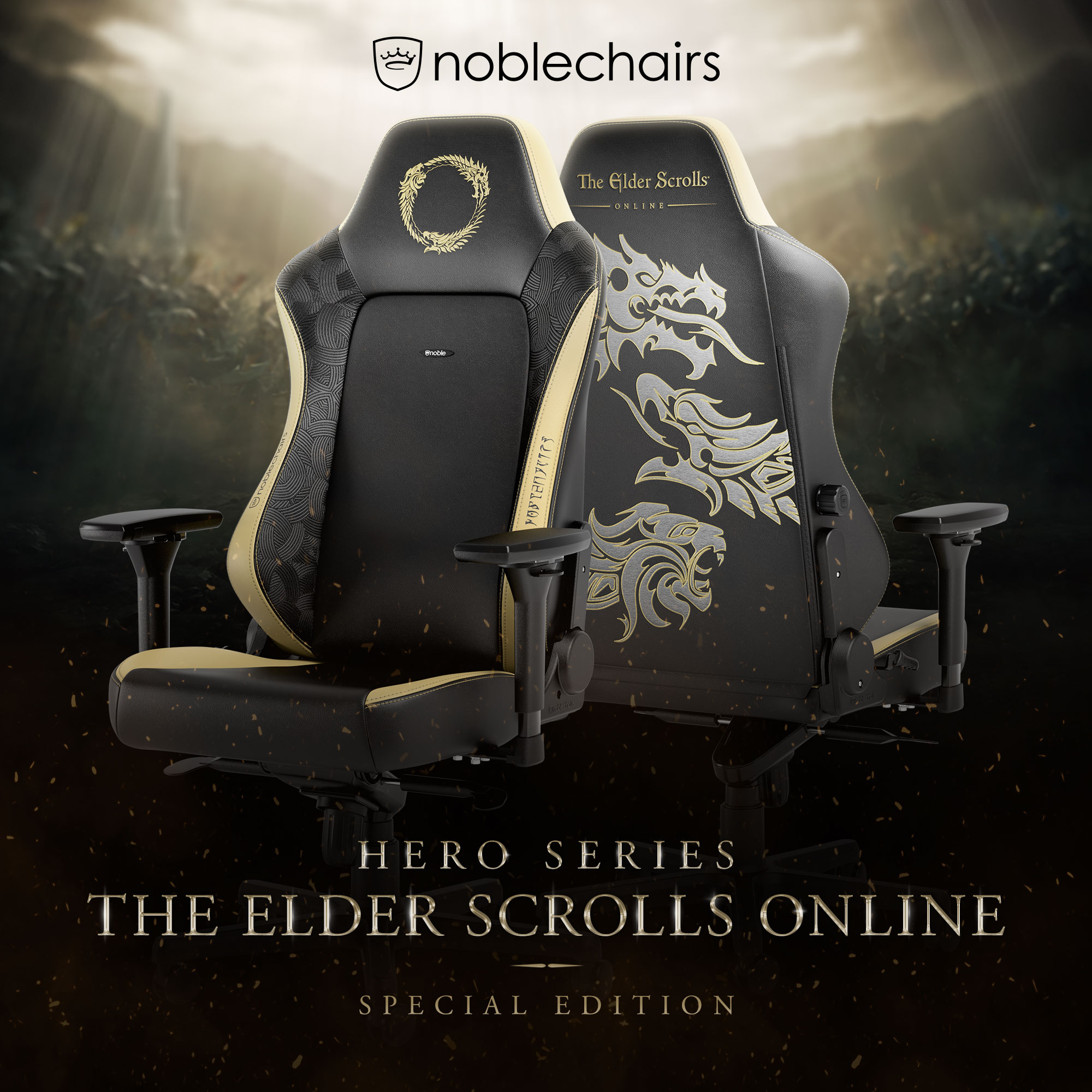 美品 noblechairs HERO Elder Scrolls Online