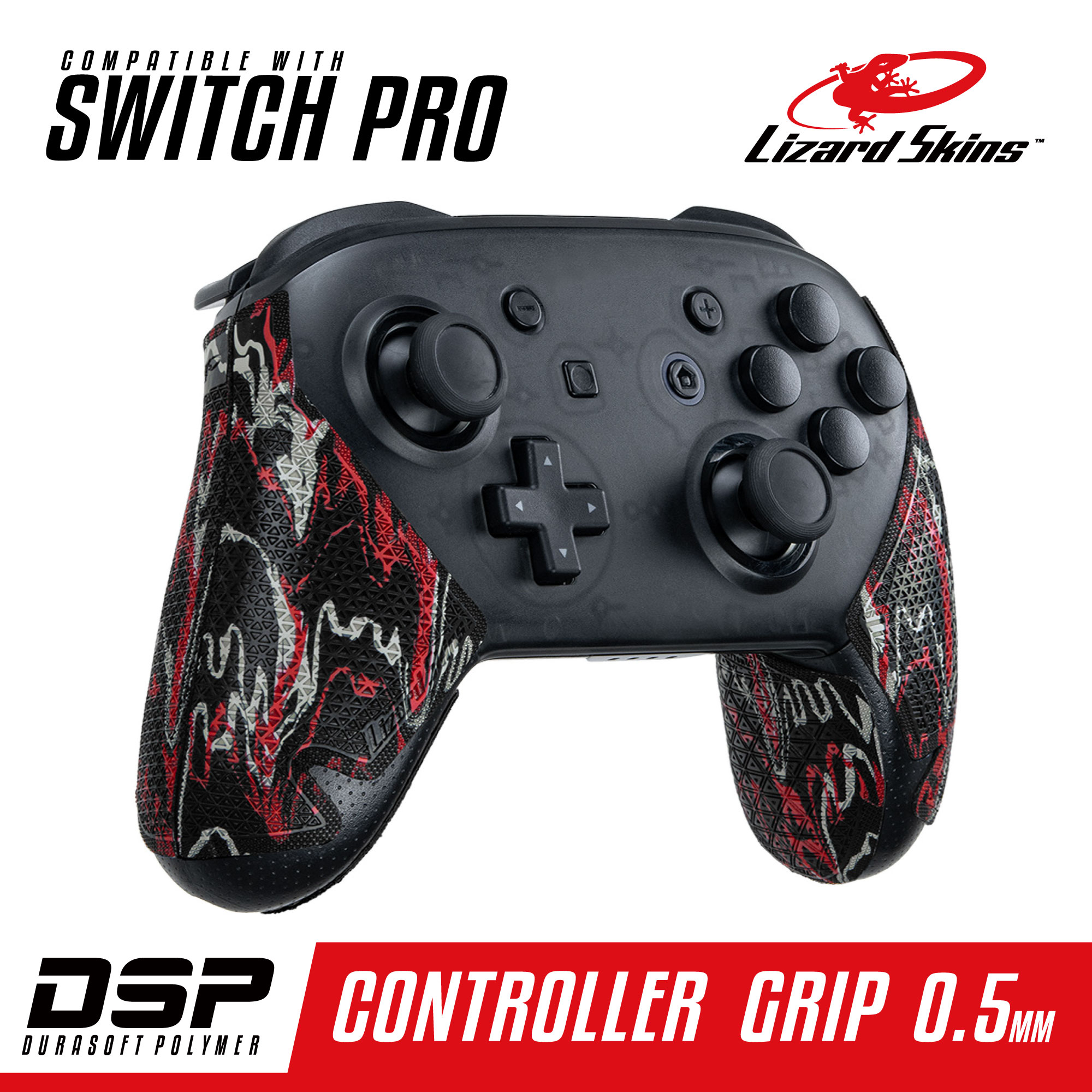 人気No.1テレビゲームDSP Switch Proコントローラー グリップ - Lizard Skins - 株式会社