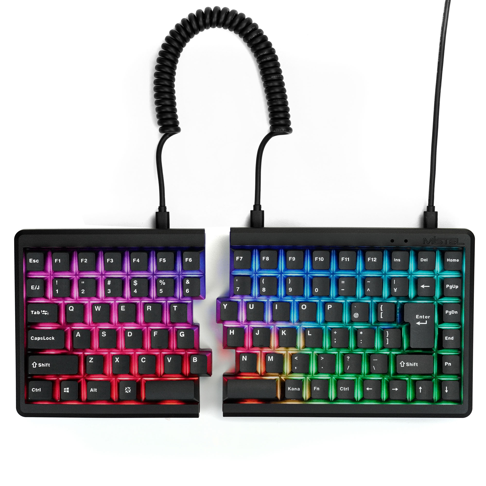 国内正規□ 美品 MISTEL BAROCCO MD770 RGB キーボード 左右分離式