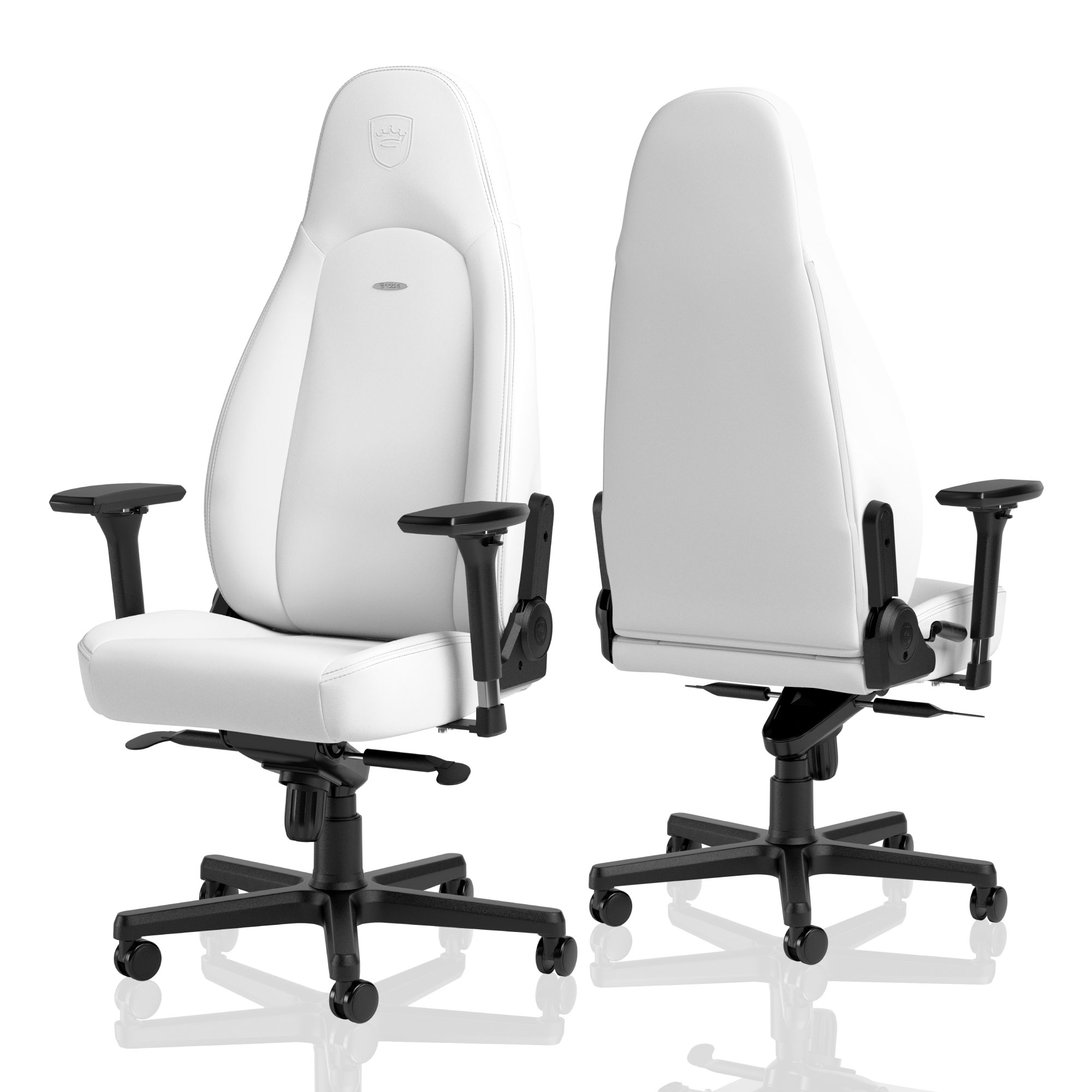 noblechairs ICON - WHITE EDITION - ゲーミングチェア - 株式会社