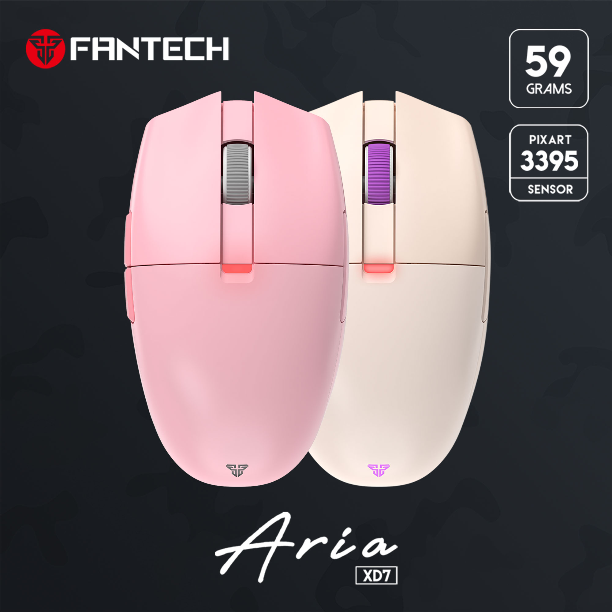 Aria XD7 - Fantech - ワイヤレスゲーミングマウス - 株式会社アーキサイト