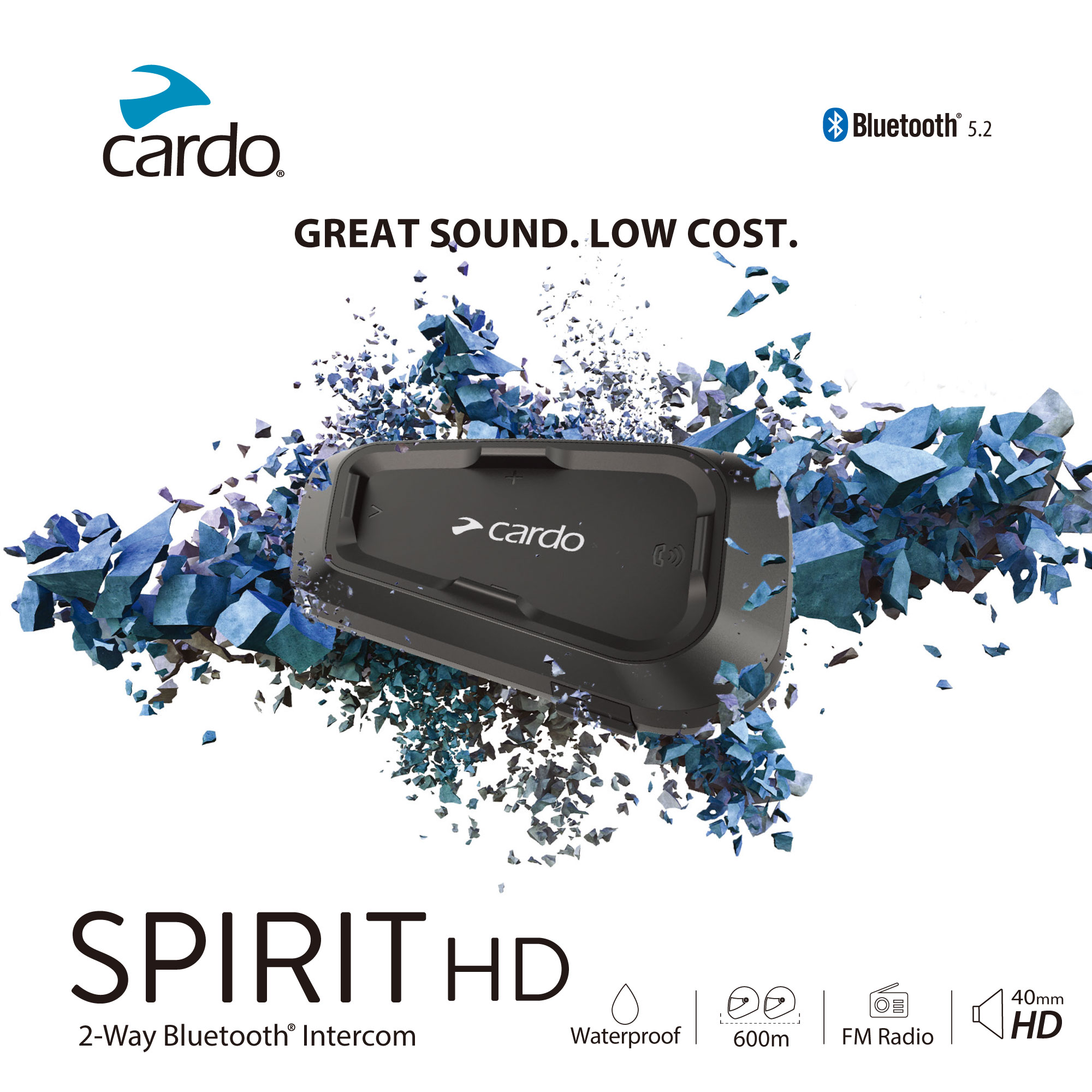 SPIRIT HD - Cardo - バイク用インカム - 株式会社アーキサイト