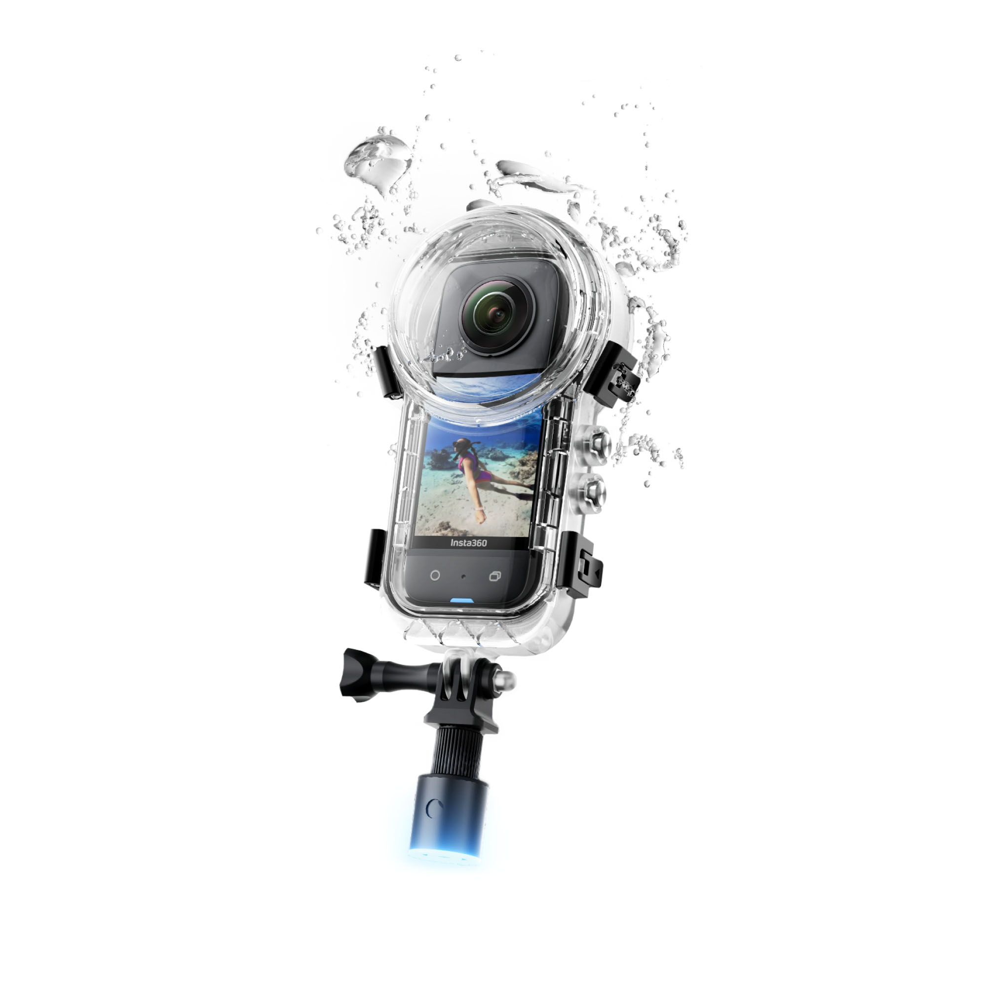 Insta360 Invisible Dive Case for X3 CINSBAQW B&H Photo Video